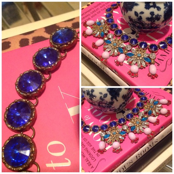 Multi color statement necklace - Picture 4 of 4