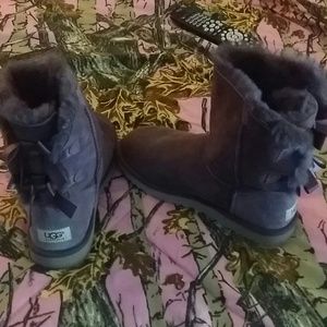 Purple Ugg boots