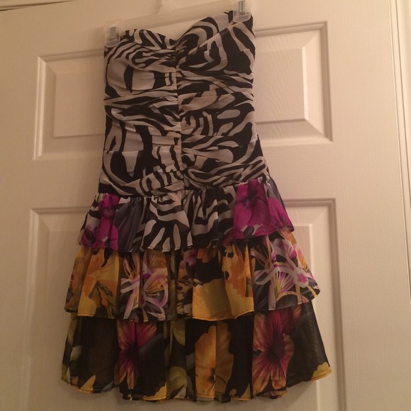 Arden B Strapless Dress