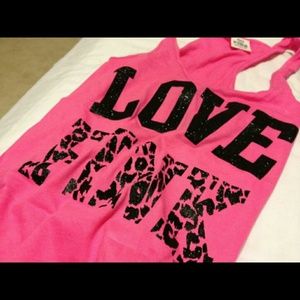 Love pink tank top(TRADE ONLY)
