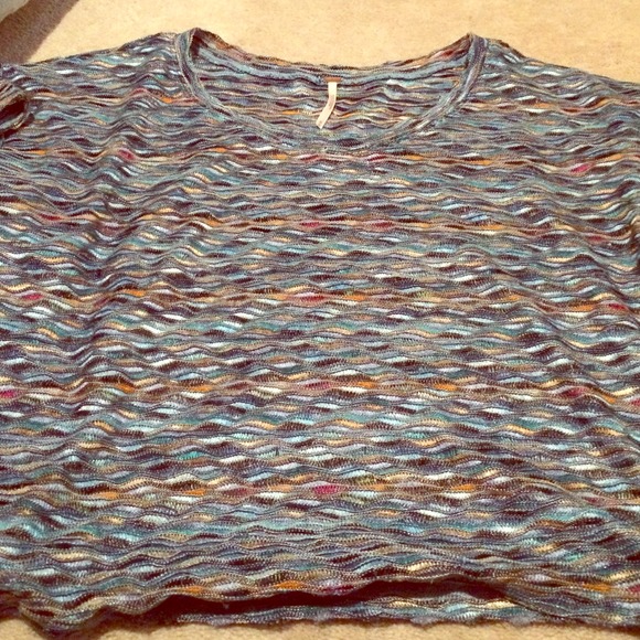 Beautiful patterned free people top