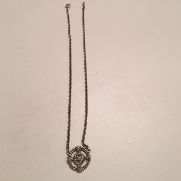 Judith Ripka Two tone Necklace