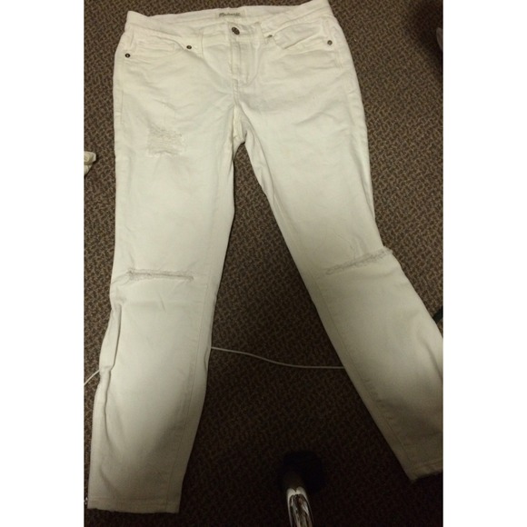 Madewell skinny skinny crop jeans