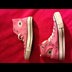 Pink converse