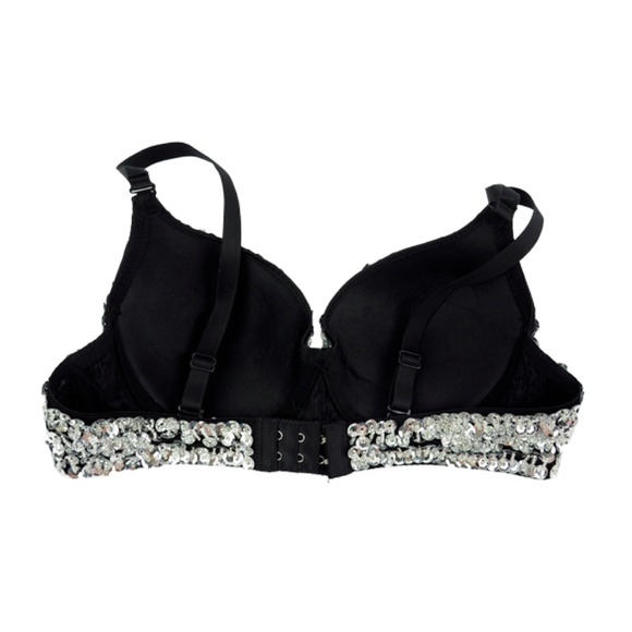 Silver Beaded Bras - Picture 3 of 4