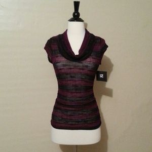 *SOLD* Lace Back Cowl Neck Sexy Little Top
