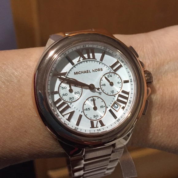 Additional pics of MK rose gold watch