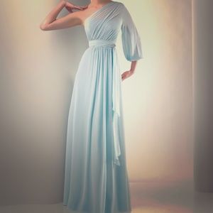 Brand New Gorgeous Sea Mist Evening Gown New W/Tag