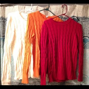 Gap sweaters