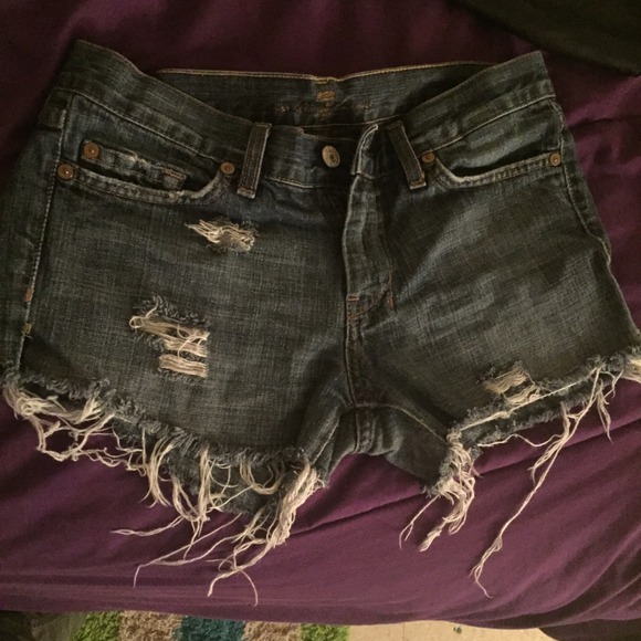 7 for all mankind shorts