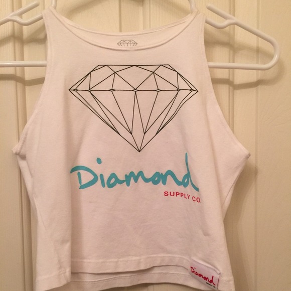 Diamond crop top