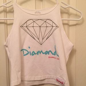 Diamond crop top