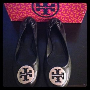 Tory Burch reva ballet flats size 8