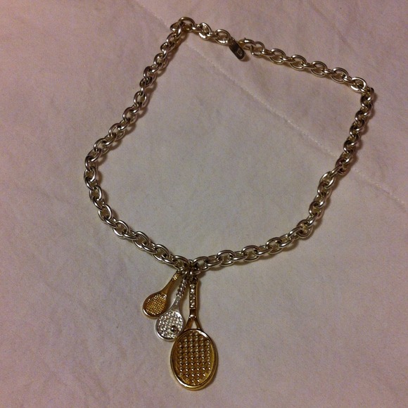Jewelry - *FINAL PRICE* S. Williams tennis racket necklace Jewelry - *FINAL PRICE* S. Williams tennis racket necklace