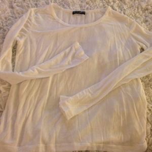 White long sleeve shirt