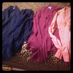 Forever 21 cardigan bundle!