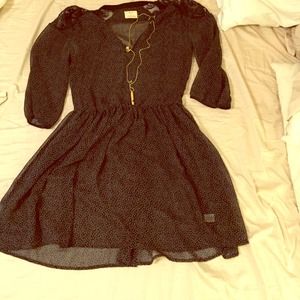 Blue and white dress from Urban Outfitters