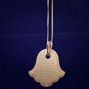 SOLD Necklace with hamsa SOLD