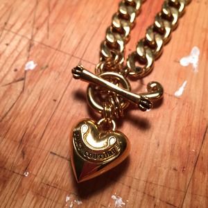 Juicy couture charm necklace (gold)