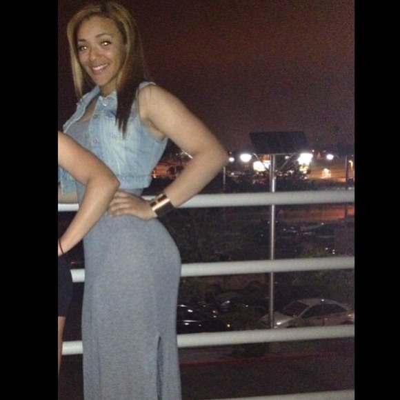 Grey Maxi Dress