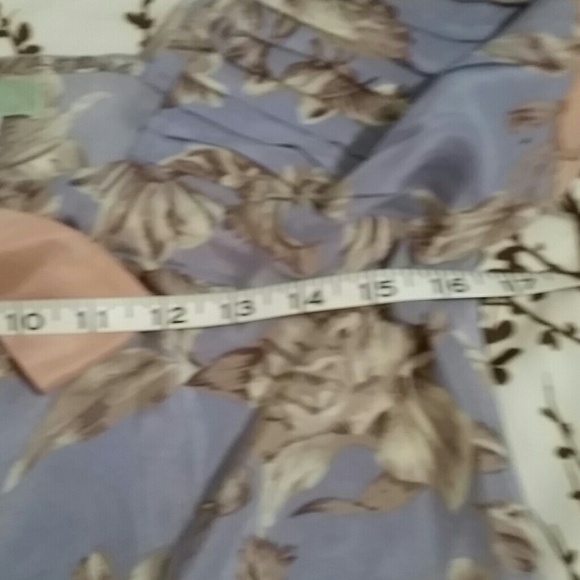 Periwinkle pink gray top - Picture 3 of 3