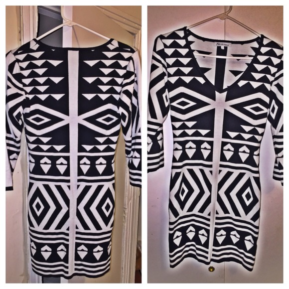 A sweater dress