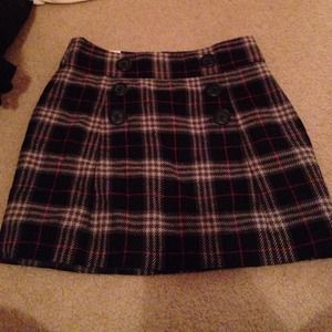 GAP plaid skirt