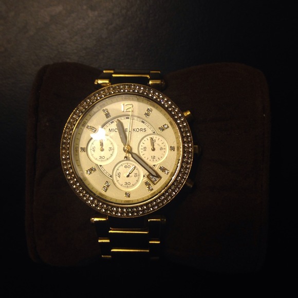 Michael Kors Rhinestone Watch