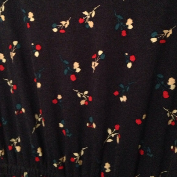 Forever 21 blue Floral dress - Picture 2 of 2