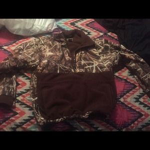 Sizes large Drake coat.