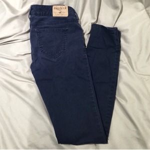 Hollister Navy Jeggings