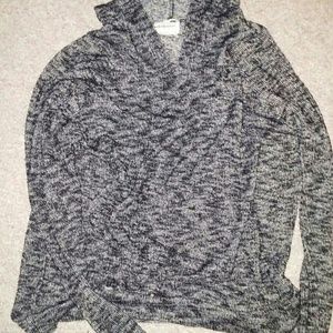 Pacsun Hooded Long Sleeve Gray t-shirt