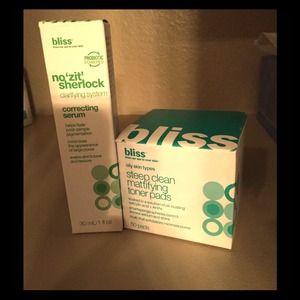 *Bundle* Bliss correcting serum, and makeup