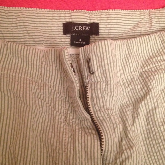 J. Crew seersucker shorts