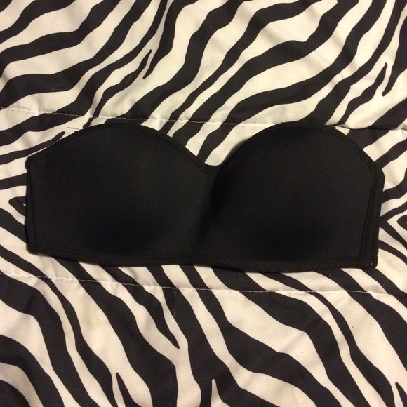 Pink Strapless Bandeau Bra