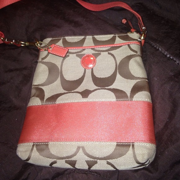 Coach crossbody bag and matching wallet