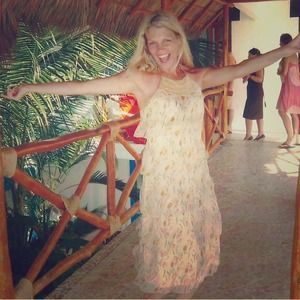 Flowy, Silk Saja Dress