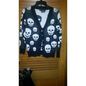 Skull cardigan