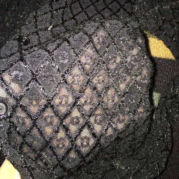 Semi see through button up😘 - Picture 2 of 2