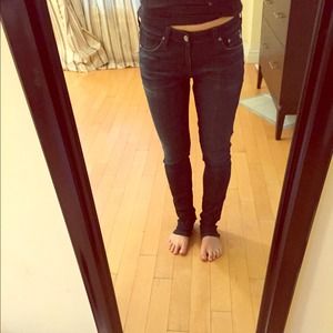 Ag skinny medium wash jeans