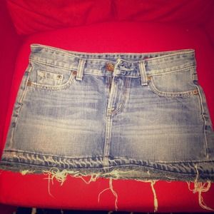 Express Jean mini skirt