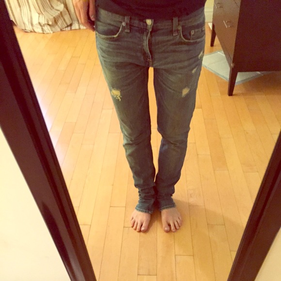 Rag and bone boyfriend skinnies