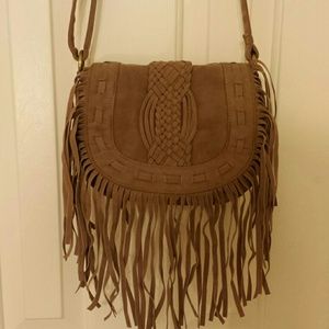 Fringe crossbody bag