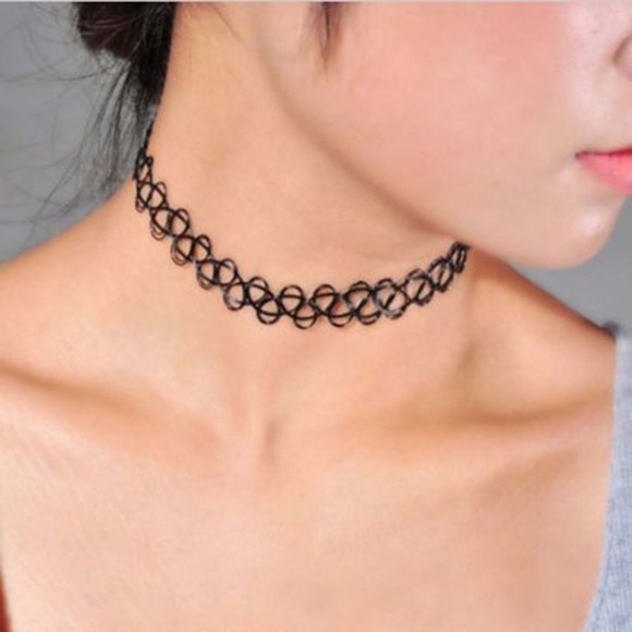 Black Choker Necklace