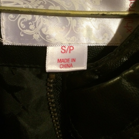 Fake Leather Jacket - Picture 3 of 3