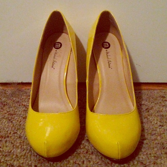 Yellow heels