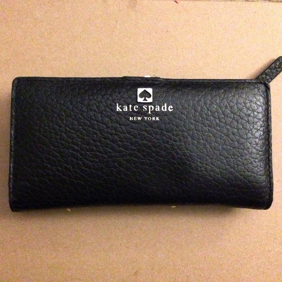 SOLD Kate Spade Black Leather Wallet