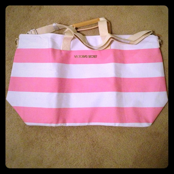 Large Victoria's Secret Tote Beach Bag