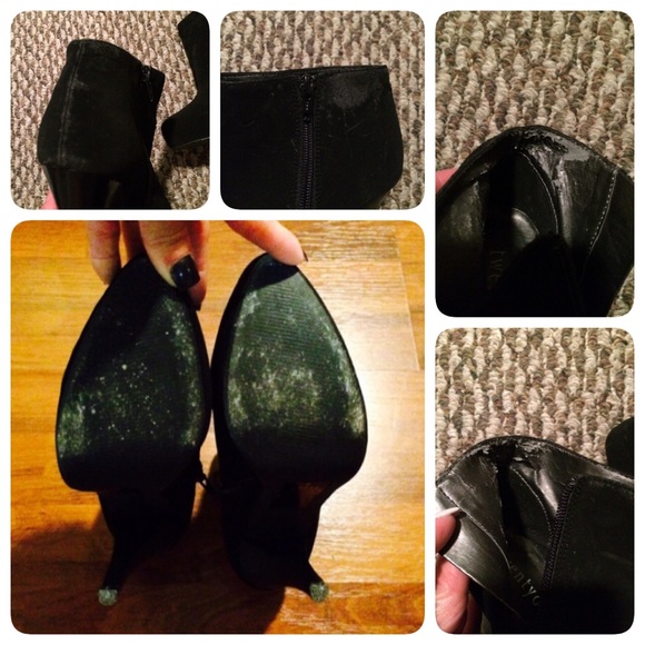 ‼️DONATED‼️ Size 7 booties...worn twice‼️ - Picture 2 of 4