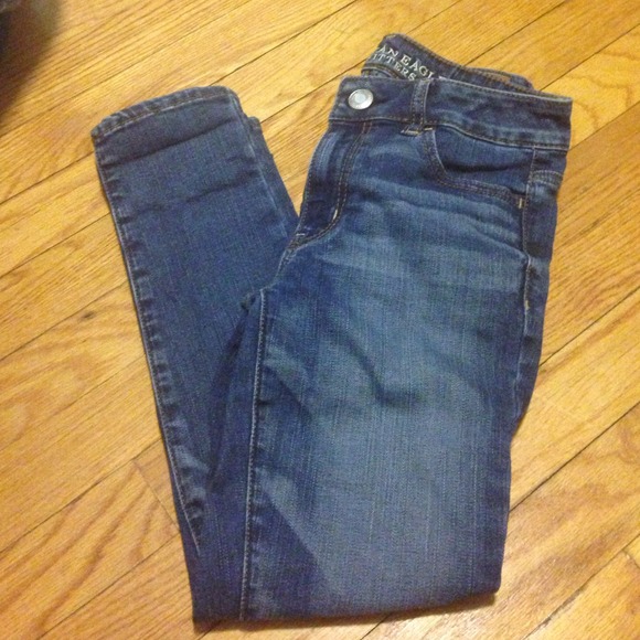 High rise super stretch jegging crop